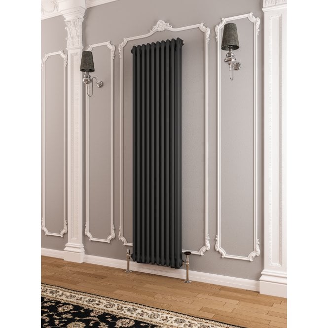 Eastbrook  Imperia 2 Column Radiator 1800mm x 470mm Matt Anthracite   41.0345