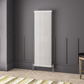 Eastbrook Imperia 2 Column Radiator 1800mm x 605mm Gloss White   41.0927
