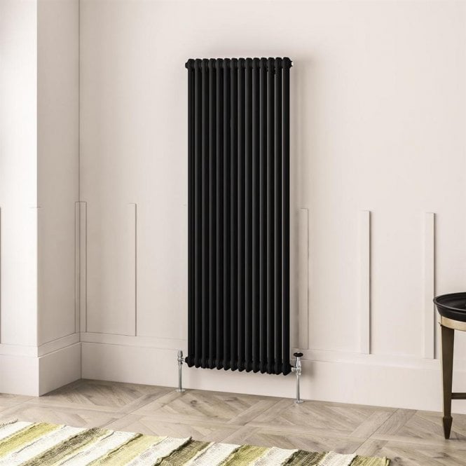 Eastbrook  Imperia 2 Column Radiator 1800mm x 650mm Matt Black   41.0936