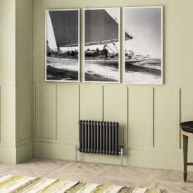 Eastbrook Imperia 2 Column Radiator 450mm x 605mm Matt Anthracite   41.0909