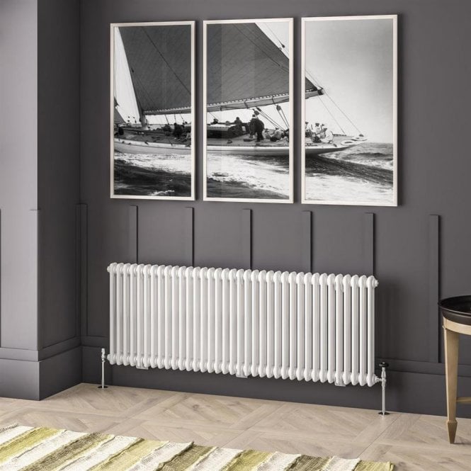 Eastbrook  Imperia 2 Column Radiator 600mm x 1640mm Gloss White   41.0919