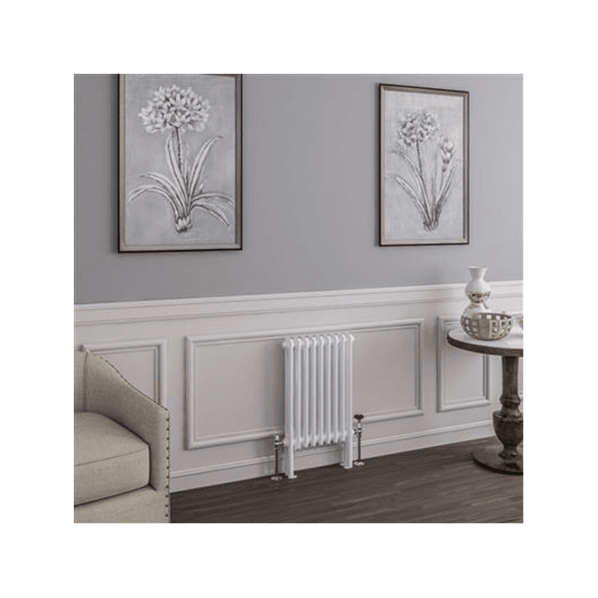 Eastbrook  Imperia 2 Column Radiator 600mm x 425mm Gloss White   41.0385