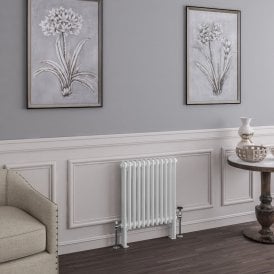 Eastbrook Imperia 2 Column Radiator 600mm x 560mm Gloss White   41.0388