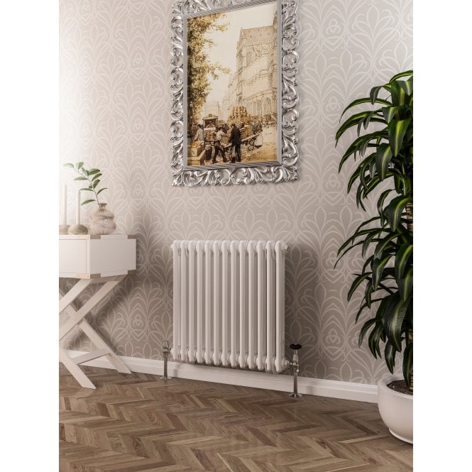 Eastbrook  Imperia 2 Column Radiator 600mm x 605mm Gloss White   41.0339