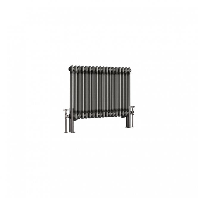 Eastbrook  Imperia 2 Column Radiator 600mm x 830mm Bare Metal   41.0420