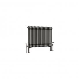 Eastbrook Imperia 2 Column Radiator 600mm x 830mm Bare Metal   41.0420