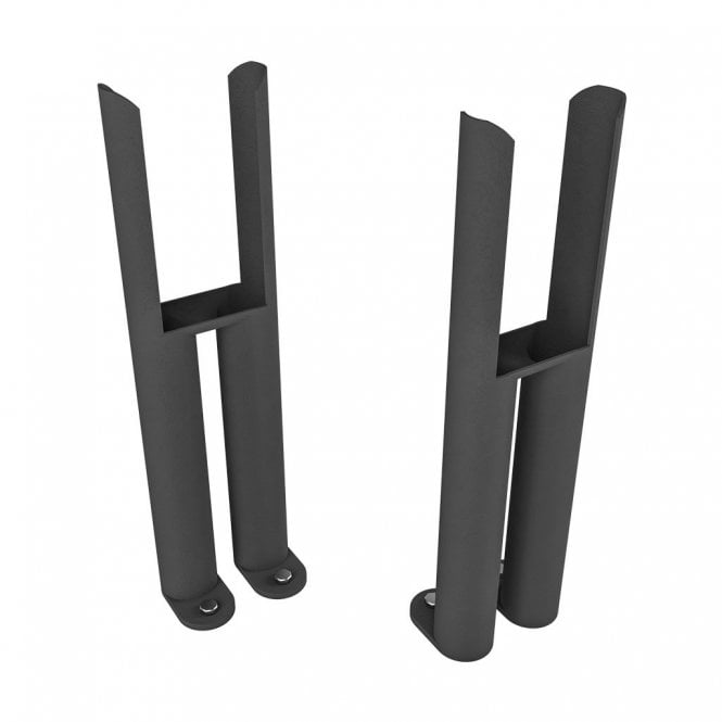 Eastbrook  Imperia 2 Column Radiator Feet (Pair) Matt Anthracite   41.0358