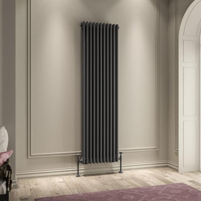 Eastbrook  Imperia 3 Column Radiator 1800mm x 515mm Matt Anthracite   41.0977