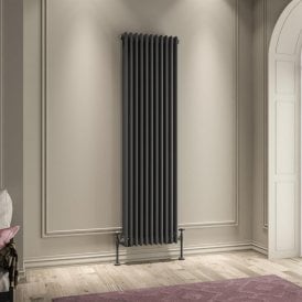 Eastbrook Imperia 3 Column Radiator 1800mm x 515mm Matt Anthracite   41.0977
