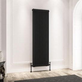 Eastbrook Imperia 3 Column Radiator 1800mm x 560mm Matt Black   41.0982