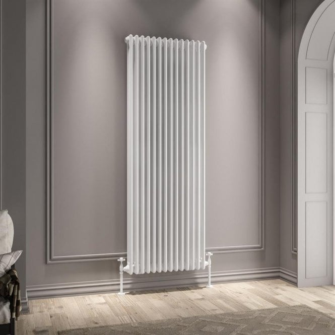 Eastbrook  Imperia 3 Column Radiator 1800mm x 650mm Gloss White   41.0976