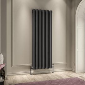Eastbrook Imperia 3 Column Radiator 1800mm x 650mm Matt Anthracite   41.0980