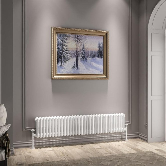 Eastbrook  Imperia 3 Column Radiator 300mm x 1460mm Gloss White   41.0942