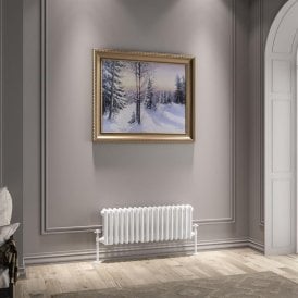 Eastbrook Imperia 3 Column Radiator 300mm x 830mm Gloss White   41.0940
