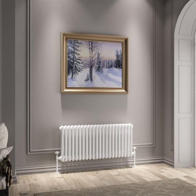 Eastbrook  Imperia 3 Column Radiator 450mm x 1010mm Gloss White   41.0954