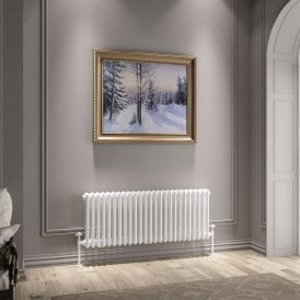 Eastbrook Imperia 3 Column Radiator 450mm x 1145mm Gloss White   41.0955