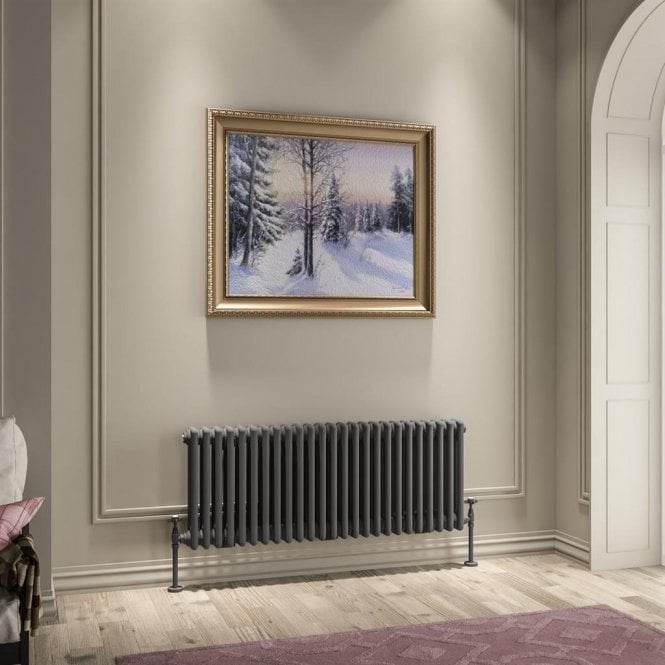Eastbrook  Imperia 3 Column Radiator 450mm x 1145mm Matt Anthracite   41.0960