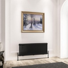 Eastbrook Imperia 3 Column Radiator 450mm x 1145mm Matt Black   41.0965