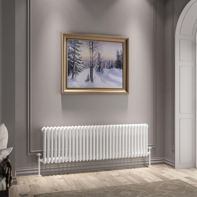 Eastbrook  Imperia 3 Column Radiator 450mm x 1460mm Gloss White   41.0956