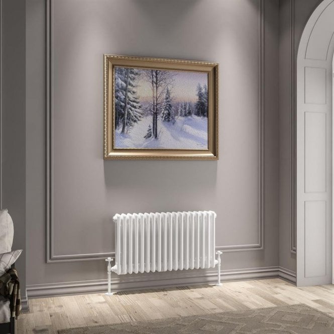 Eastbrook  Imperia 3 Column Radiator 450mm x 830mm Gloss White   41.0953