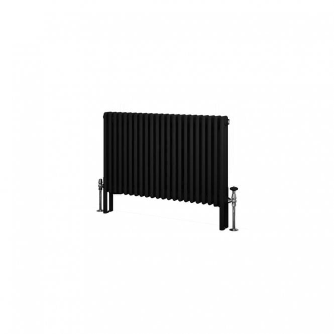 Eastbrook  Imperia 3 Column Radiator 600mm x 1010mm Matt Black   41.0772