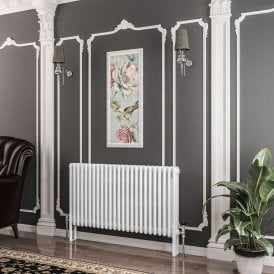 Eastbrook Imperia 3 Column Radiator 600mm x 1145mm Gloss White   41.0347