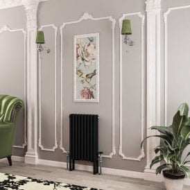 Eastbrook Imperia 3 Column Radiator 600mm x 425mm Matt Black   41.0766