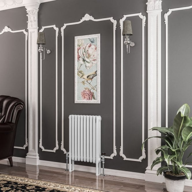 Eastbrook  Imperia 3 Column Radiator 600mm x 470mm Gloss White   41.0404