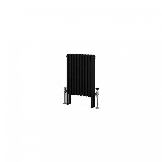 Eastbrook  Imperia 3 Column Radiator 600mm x 470mm Matt Black   41.0767