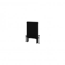 Eastbrook Imperia 3 Column Radiator 600mm x 470mm Matt Black   41.0767