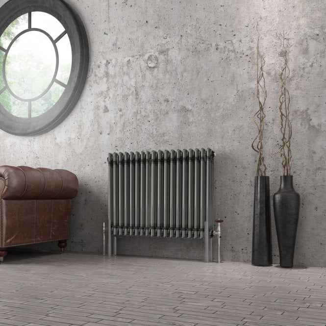 Eastbrook  Imperia 3 Column Radiator 600mm x 830mm Bare Metal   41.0425
