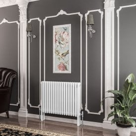 Eastbrook Imperia 3 Column Radiator 600mm x 830mm Gloss White   41.0348