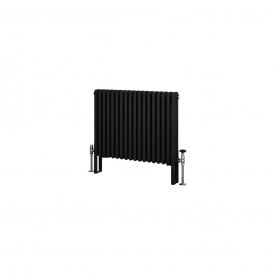 Eastbrook Imperia 3 Column Radiator 600mm x 830mm Matt Black   41.0771