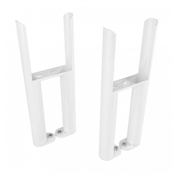 Eastbrook  Imperia 3 Column Radiator Feet (Pair) Gloss White   41.0359