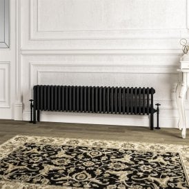 Eastbrook Imperia 4 Column Radiator 300mm x 1460mm Matt Black   41.1046