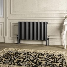 Eastbrook Imperia 4 Column Radiator 600mm x 1010mm Matt Anthracite   41.1056