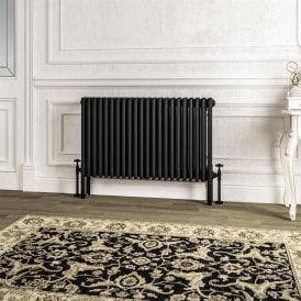 Eastbrook Imperia 4 Column Radiator 600mm x 1010mm Matt Black   41.1062