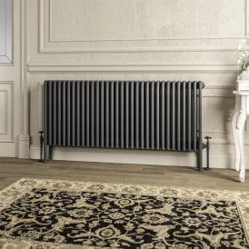 Eastbrook Imperia 4 Column Radiator 600mm x 1460mm Matt Anthracite   41.1058