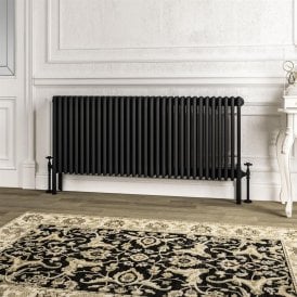 Eastbrook Imperia 4 Column Radiator 600mm x 1460mm Matt Black   41.1064