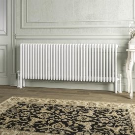 Eastbrook Imperia 4 Column Radiator 600mm x 1640mm Gloss White   41.1053
