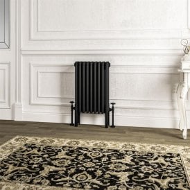 Eastbrook Imperia 4 Column Radiator 600mm x 425mm Matt Black   41.1060
