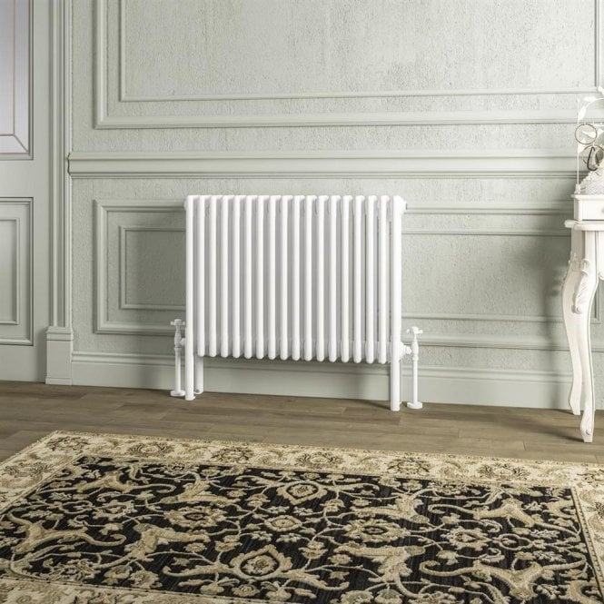 Eastbrook  Imperia 4 Column Radiator 600mm x 830mm Gloss White   41.1049