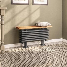 Eastbrook Imperia 6 Column Bench Radiator 480mm x 850mm Matt Anthracite   41.1107