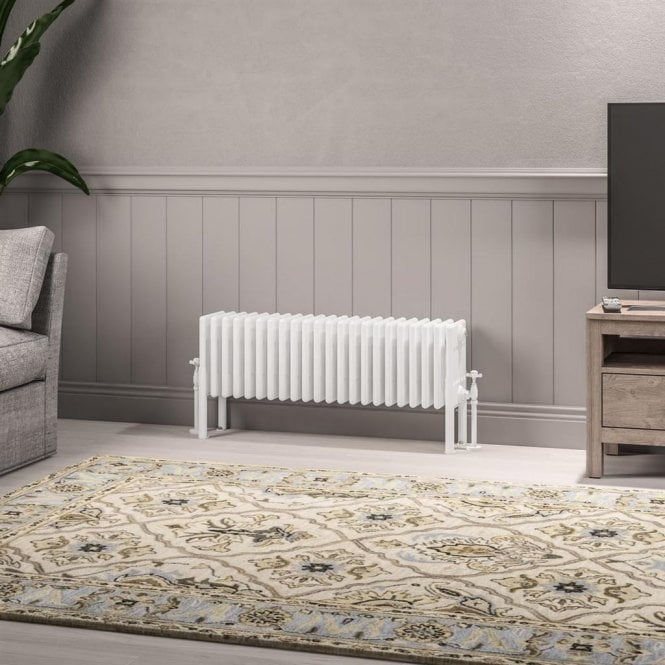 Eastbrook  Imperia 6 Column Radiator 300mm x 1010mm Gloss White   41.1070