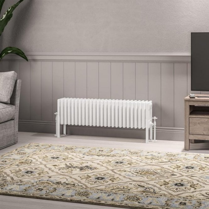 Eastbrook  Imperia 6 Column Radiator 300mm x 1145mm Gloss White   41.1071
