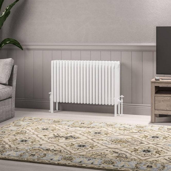 Eastbrook  Imperia 6 Column Radiator 600mm x 1010mm Gloss White   41.1084