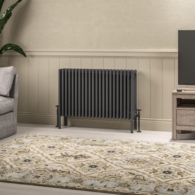 Eastbrook  Imperia 6 Column Radiator 600mm x 1010mm Matt Anthracite   41.1092