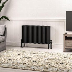 Eastbrook Imperia 6 Column Radiator 600mm x 1010mm Matt Black   41.1100