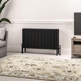 Eastbrook Imperia 6 Column Radiator 600mm x 1145mm Matt Black   41.1101