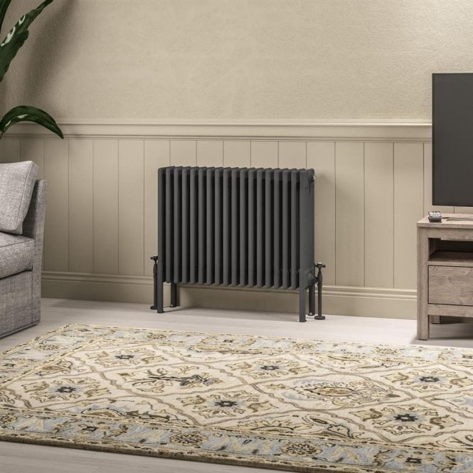 Eastbrook  Imperia 6 Column Radiator 600mm x 830mm Matt Anthracite   41.1091